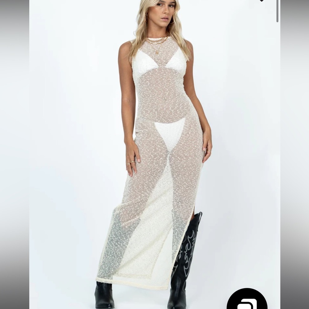 Princess Polly Performer Knit Maxi Dress